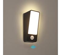 Comely Applique da Parete Esterno, Nero 12W Lampada da Parete LED IP65