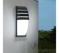 Comely Applique da Parete Esterno, Nero 12W Lampade da Parete LED