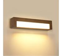 Comely Applique da Parete Interno, 18W Vintage Lampada da Parete in Legno