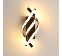 Comely Applique da Parete Interno LED 22W Creativo Spirale Lampada Moderna