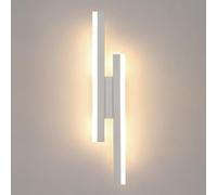 Comely Applique Interno 3 Temperature 16W Alluminio 3000K/4500K/6500K | Applique da Parete Interno Moderna Lampada a Muro in Alluminio per Camera da Letto Soggiorno Corridoio Ufficio Scala