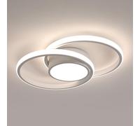 Comely Plafoniere LED, Lampada da Soffitto 42W, Rond Plafoniere Moderno per Soggiorno Cucina Bagno Camera da Letto Corridoio, Luce Naturale 4500K, Diametro 40cm, Bianco