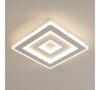 Comely Plafoniera a LED Quadrata Luce Bianca Neutra 28cm 18w
