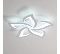 Comely Plafoniera LED a soffitto 60W, 6750LM. Design moderno a petalo in acrilic