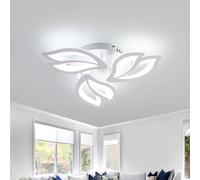 Comely Plafoniera Soffitto, 40W Lampada da Soffitto LED, 3 Teste Petali Lampadari LED Moderno 4500LM Per Soggiorno, Camera da Letto, Corridoi, Bianco Freddo 6500k