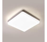 Comely Plafoniere da Soffitto Quadrata, 48W 5400LM Lampada da Soffitto Moderno, 30CM Moderno Lampadario LED per Cucina, Balcone, Soggiorno, Camera da Letto, Luce Neutra 4000K
