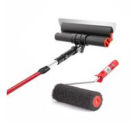 COMENSAL® Set di spatole da 600 mm - Set professionale con asta telescopica, adattatore e rullo lisciante da 25 cm - Made in EU - Massima qualità - Lavoro confortevole