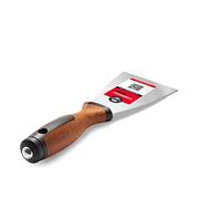 COMENSAL® Spatola in Acciaio Inox 80 mm - Spatola per Stucco - Spatole in Acciaio Inossidabile - Spatola con manico in sughero - Cazzuola in acciaio inox - Made in EU