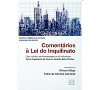 comentarios a lei do inquilinato 1 edico 2023 gz editora