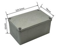 COMEPI Contenitore in Alluminio 125,5 x 78 x H61 senza fori | SAM204-A
