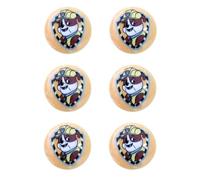 COMERCIAL MERCERA, Bottoni per Bambini, Bottoni Paw Patrol, Bottoni Colorati per Bambini, Ideale per Pantaloni, Camicie, Cappotti e Grembiule per la Scuola dei Bambini, 6 pezzi da 1,5 CMM (Rubble)
