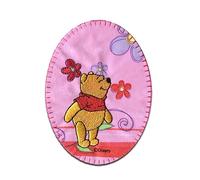 Comercial Mercera Disney © Winnie The Pooh Fiori - Toppe Termoadesive Patch Toppa Ricamate, Misura: 10,7 x 8 cm