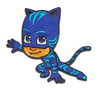 Comercial Mercera PJ Masks Gattoboy Patch Termoadesivo 7,5 x 7 cm per Bambini con Super Pigiamini Supereroi Fan, Compleanno Regalo Fai Da Te Idea Originale