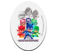 Comercial Mercera Pj Masks Super Pigiamini WeṀRe On Our Way 2 Disney - Toppe Termoadesive Patch Toppa Ricamate, Misura: 11 x 8 cm