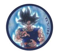 COMERCIAL MERCERA, Toppa Termoadesiva per Tessuti, Dragon Ball, Toppe per Magliette, Cappellini, Zaini Scolastici, 100% Poliestere, Stampati su Tessuto, 6,5x5,5-6 Cm (Goku)