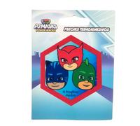 COMERCIAL MERCERA, Toppa Termoadesiva per Tessuti, Pj Mask, Super Pigiamini, Toppa Termoadesiva Ideale per Cappellini, Giacche, Magliette o Zaini Scolastici, 100% Pol (Squadra dei PJ Masks, Stampato)