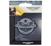 COMERCIAL MERCERA, Toppa Termoadesiva per Tessuti, Top Gun, Originali, Toppa Termoadesiva per Cappellini, Giacche, Magliette o Zaini Scolastici,100% Pol (Maverick, Stampato)