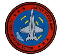 COMERCIAL MERCERA, Toppa Termoadesiva per Tessuti, Top Gun, Originali, Toppa Termoadesiva per Cappellini, Giacche, Magliette o Zaini Scolastici,100% Pol (Top Gun, XL Ricamato)