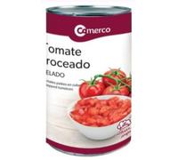 Comerco Pomodoro a Cubetti al Naturale, Formato Professionale, 3,9 kg, Peso Sgocciolato 2,5 kg