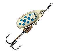 Comet Azione Farfallina Dimensione: 00/1,5 g 0/2 g 1/3,5 g 2/4,5 g 3/6,5 g 4/8 g 5/11 g (3/6,5 g, oro/punti blu)