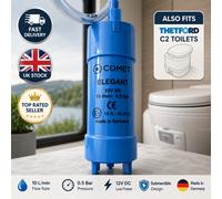 Comet Elegant Pompa Acqua 12V Sommersa Caravan Motorhome Thetford C2 Compatibile