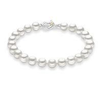 Comete Bracciale Con Charms Donna Argento 925 Gioiello Perle Argento classico cod. BRQ 312