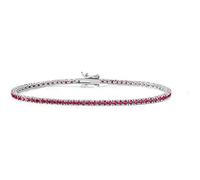 Comete Bracciale Tennis Donna Argento 925 Gioiello Farfalle Misura 16 Offerta Elegante cod. Bra 172 M16