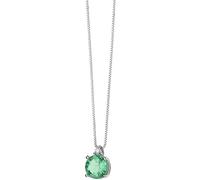 Comete Collana Gioielli Storia di Luce in Oro 18Kt, Diamanti e Smeraldo GLB1382