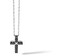 Comete Collana uomo UGL 458 croce con diamanti