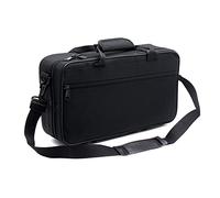 COMETX Custodia per clarinetto in Sib, borsa per clarinetto, impermeabile, imbottitura in schiuma di cotone 600D, con tracolla singola regolabile