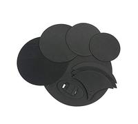 COMETX Drum Practice Pad 8 Pezzi Silenziatore Pratica Mute Pad per 5 Batteria & 3 Piatti