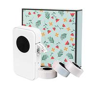 COMETX Etichettatrice D35 Mini stampante termica per etichette Pocket Machine All in One BT Connect Etichetta adesiva Fai da te Data Journal Study Sticker Etichettatura con rotolo di etichette 3pc