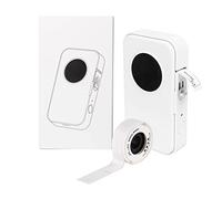 COMETX Etichettatrice D35 Mini stampante termica per etichette Pocket Machine All in One BT Connect Etichetta adesiva Fai da te Data Journal Study Sticker Etichettatura con 1 rotolo di etichette