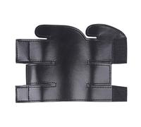 COMETX Manicotto protettivo in pelle per tromba, protezione per valvola di tromba, in pelle PU, colore nero