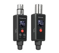 COMETX Microfono UHF Sistema Wireless Bobina di Movimento/Microfono a Condensatore Cavo a Sistema Wireless Multifunzionale Adattatore Wireless 2.4G per Trasmissione del Segnale