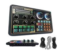 COMETX Mixing Scheda audio SK600 Mixer audio digitale multifunzione Scheda audio esterna con connessione wireless BT per computer Smartphone Canto Registrazione Live Broadcast Gaming