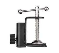 COMETX morsetto braccio scrivania a forma di C Braccio Stand Morsetto da scrivania Morsetto di montaggio con vite di posizionamento regolabile per microfono