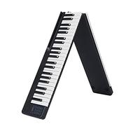 COMETX Pianoforte digitale portatile portatile 88 tasti pianoforte pieghevole pianoforte digitale multifunzionale tastiera elettronica pianoforte per pianoforte studente strumento musicale