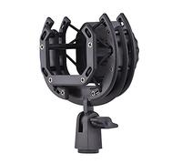 COMETX Supporto per treppiede per microfono Supporto per sospensione per microfono Clip pieghevole a 180 ° per montaggio microfono a condensatore