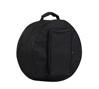 COMETX Zaino compatto per rullante con tracolla, tasche esterne, accessorio per strumenti musicali, nero