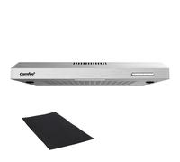 COMFEE Cappa Aspirante 60 cm SLIF17SS 60 A LED Sottopensile Aspiratore A Parete
