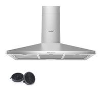 COMFEE Cappa Aspirante 90 cm PYRA17SS 90 Acciaio Inossidabile Cappa Cucina con