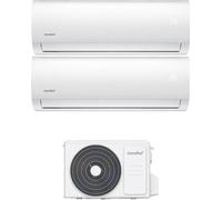 Comfee Climatizzatore Inverter 9+9 Btu Dual Split Pompa Calore CW09 CW9 2F18K A]