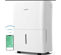 COMFEE' Deumidificatore Casa Muffa 16L/24h, Adatto fino a 32㎡, Tanica da 3L, Deumidificazione Smart, Controllo WiFi, Compatibile con Alexa, Ruote Piroettanti, Timer, MDDF-16DEN7 WF