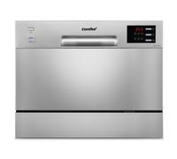 COMFEE Lavastoviglie compatta da tavolo TD602E S Mini lavastoviglie con 6