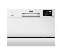 COMFEE Lavastoviglie compatta da tavolo TD602E W Mini lavastoviglie con 6