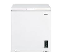 Comfee RCC199WH2(E) Congelatore/200 kWh/anno/85 cm di altezza/198L/tubo a forma di D ad alta efficienza/Adatto per diversi scenari di utilizzo/regolatore di temperatura regolabile/Semi Circle