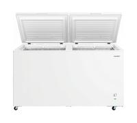 Comfee Congelatore a Pozzetto Orizzontale Capacità 508 Litri Classe energetica E Capacità di congelamento 23 kg/24h Due Porte - RCC688WH2