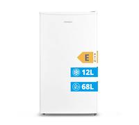 COMFEE RCD115WH2 Frigorifero Piccolo con Freezer 80 Liter Frigo Monoporta Bassa