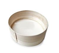 COMFEELING 60 setaccio per farina in polvere di bambù setaccio rotondo per cucinare pane torta cottura